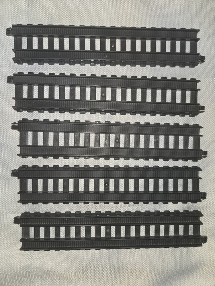 Thomas The Train Trackmaster 2013 Solid Gray Track Straight Lot of 5- S1 Tracks