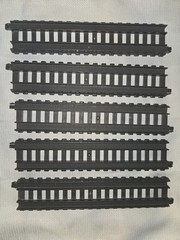 Thomas The Train Trackmaster 2013 Solid Gray Track Straight Lot of 5- S1 Tracks