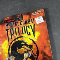 SCORPION MORTAL KOMBAT TRILOGY ACTION FIGURE TOY ISLAND VINTAGE NEW 1996 VIDEO