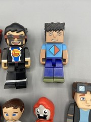 Tube Heroes Figure Bundle Lot Of 8