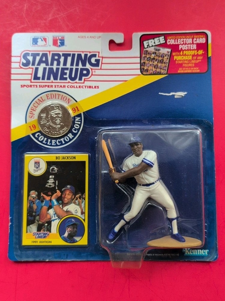 BO JACKSON STARTING LINEUP 1991 EDITION MLB KANSAS CITY ROYALS (New in Box)