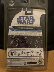New In Box Star Wars The Clone Wars Commander Fox Target Exclusive