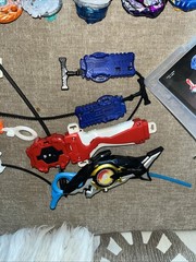 Large Collection of Beyblades With 2 Level Stadium, All In Good Condition
