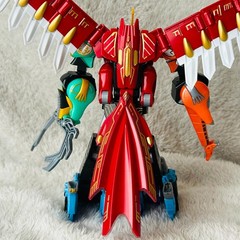 BANDAI SMP Mini pla Megazord Power Rangers Wild Force Gaoranger Gao King Animals