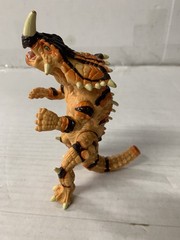 Vintage Primal Rage Armadon Orange Spiked Ball Tail Regular Spiked Tail Missile