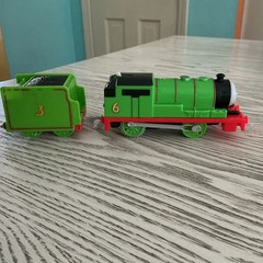 Thomas & Friends Trackmaster Henry Battery Powered Motorized Engine 2013 Works