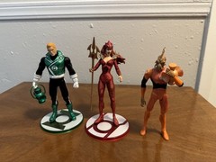 DC Direct Classics Mattel Green Lantern Red Black Yellow Lanterns Figures Lot