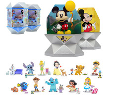 2 packs of Disney Mystery Capsules with surprise Disney & Pixar vinyl figurine