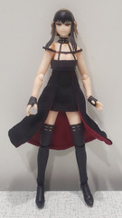 KC-YOR-SKT: 1/12 Wired Fabric Skirt for SPY x FAMILY SH Figuarts Yor Forger