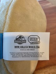 Jurassic Park T Rex TUBBZ Plush Dinosaur Duck Numskull 9in With Tags