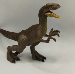Jurassic Park World Velociraptor RAPTOR Dinosaur Action Figure 6″ Brown 2017
