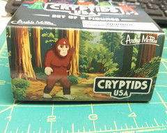 New Cryptids USA set of 5 figures by Archie McPhee Bigfoot, Mothman, and more!
