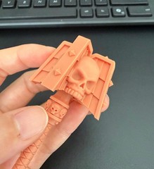 Unpainted Resin 3D Printed Axe Weapon Model For DIY Terminator Action Figure