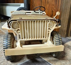 2002 Hasbro Toy GI Joe 1941 Willys Jeep Military Vehicle – Missing Parts