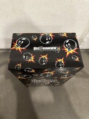 The Hundreds 400% and 100% Adam Bomb Be@brick DesignerCon Exclusive. In Hand.