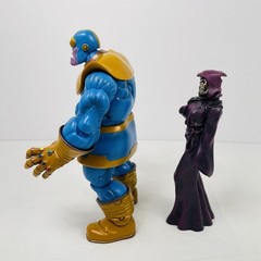 Marvel Select Thanos & Lady Death Action Figures Diamond Select Toys INCOMPLETE