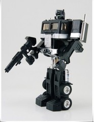 Transform G1 Optimus prime Black mint car metal front action figure MISB Gift
