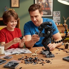 Xenomorph Action Figure Building Kit Compatible with Lego Sets for for Adults,Ho