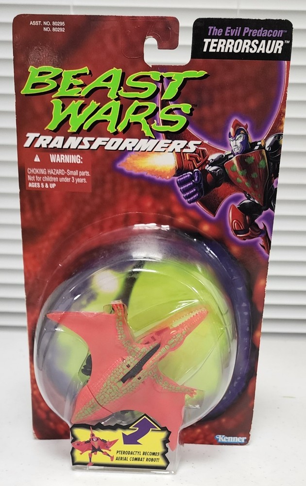 Beast Wars Transformers (Pterodacty) The Evil Predacon Terrorsaur Hasbro 1995
