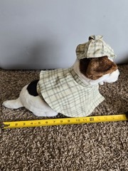 Vintage Wishbone Dog Plush 12″ PBS Jack Russell Terrier w/ Hat Cape Costume 1996