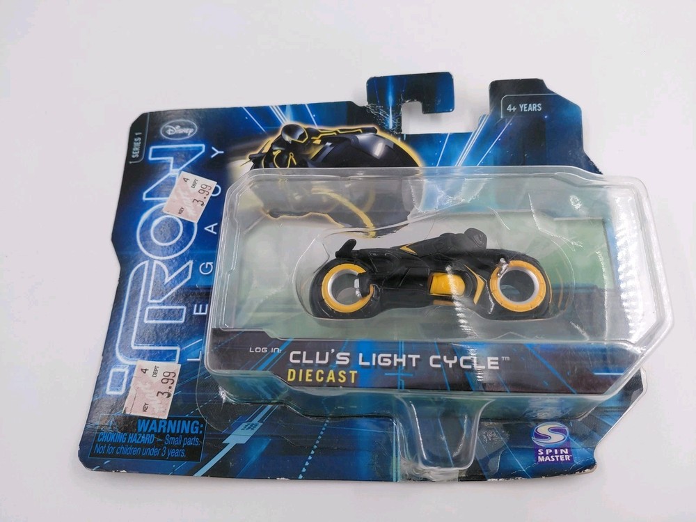 Tron Legacy CLU’s Light Cycle Series 2 Spin Master Disney Die-cast New Sealed
