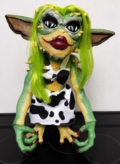 Custom Bootleg Gremlin Stripe & Greta Figure Set 16″ Handmade Rare Mexico KO #10