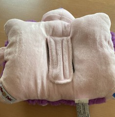 Dream Lites Pillow Pets Butterfly Pink Purple Light-Up Nightlight Stars Pattern