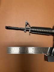 1:2 Scale M4A1 Carbine Black Full Metal Shell Eject Model Non-Firing In Stock