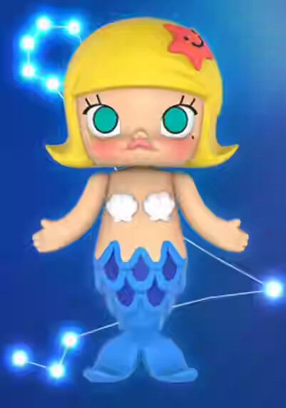 POP MART Molly Zodiac Classic Series 2 Confirmed Blind Box Figure Art Toys Gift