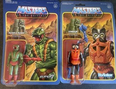 Super 7 Reaction 30 Masters of the Universe Figures Mint On Sealed Card G1N