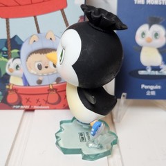 Authentic How2work POP MART The Monsters Animals Penguin Figure Box Card Bag