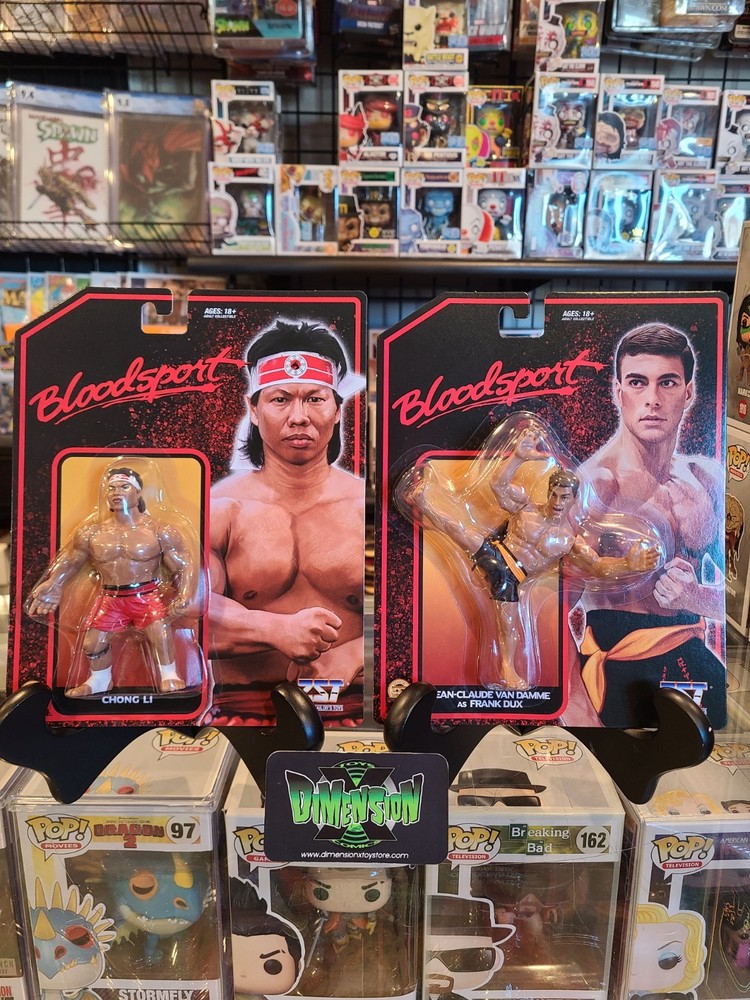 ZOMBIE SAILOR’S TOYS BLOODSPORT FIGURE SET JEAN CLAUDE VAN DAMME BOLO YEUNG NEW
