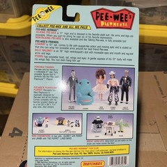 1988 MATCHBOX PEE-WEE HERMAN 6″ POSEABLE FIGURE MOSC toy Store deadstock