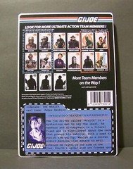 Custom GI Joe figure and package of “THE WRAITH” charlie sheen 1986 new style