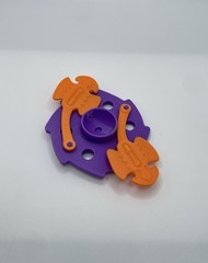 Vintage Twistoid Set Weapon Accessory Stand Replacement REPRO Part MOTU 1986