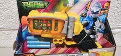 NERF Power Rangers Beast Morphers STRIKER MORPHER BLASTER Dart Firing Action Gun