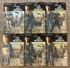 NIP ** MAD MAX The ROAD WARRIOR ** N2 TOYS * COMPLETE SET 6 FIGURES ** PREMIUM