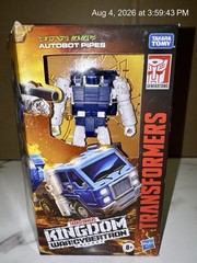 WFC Kingdom Pipes Transformers War For Cybertron