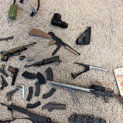 Huge Lot Of Vintage Hasbro 12in G.I. Joe, 21st Century Soldier Weapons And More