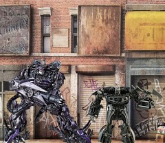 Street Facade Action Figure Diorama Backdrop DC, TMNT, Marvel Legends, GI Joe #1