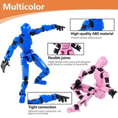 Action Figure Set, Model 13 Action Figure Multi-Jointed Movable,Gift Box Pack…