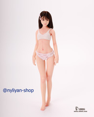 LDDOLL 27S 1/6 Finger Bone Seamless Silicone Body 12″ Female Figure Fit OB Head
