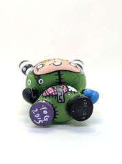 1/1 Custom 3” Kidrobot Dunny Art Toy Figure by theotherguy (2015)