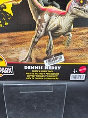 Jurassic Park Dennis Nedry Track & Chase Pack Action Figure New 4+ Years