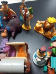 Vintage 18 Flintstones Toy Figures Lot A Little Bit Of Everything