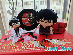 Official Persona 5 Royal Amamiya Ren Joker Mona Akechi Goro PVC Toy Model Figure