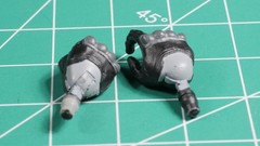Unknown Male Grip & Fist Hands (Black) 6″ 1/12 Scale Custom Fodder