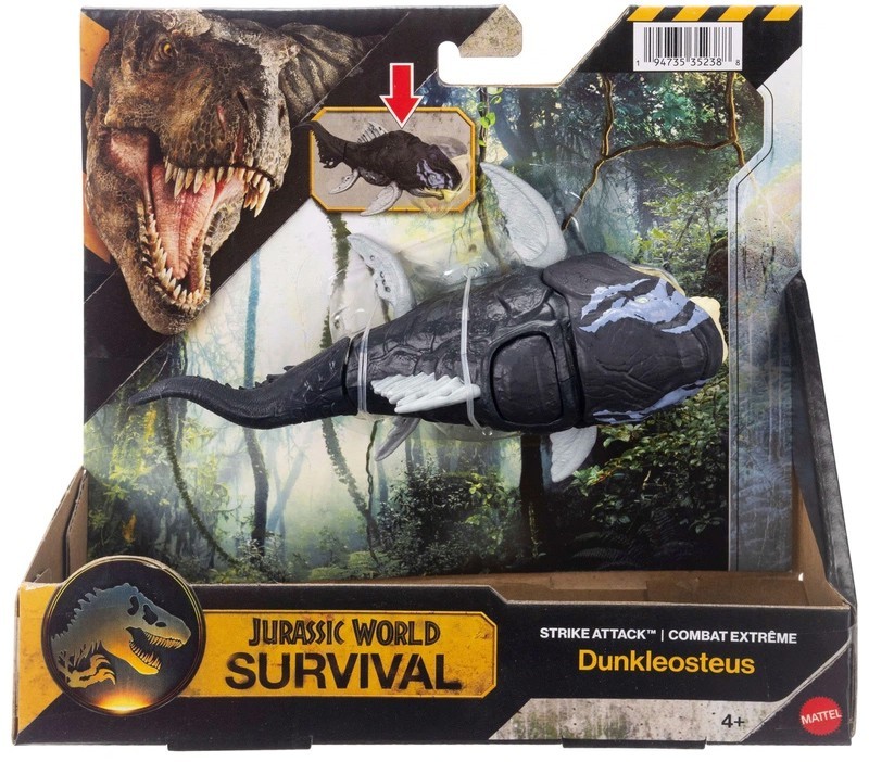Jurassic World Survival Strike Attack Dunkleosteus Action Figure