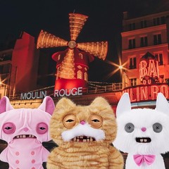 Fuggler 🐱 Alley Cats STINKFACE 🐱 NEW 9″ Fast Free Ship! Funny! Ugly! Cute