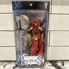 Mythic Legions Faustia Siege at Bjorngar Figure Red Gold Leodysseus FAST SHIP